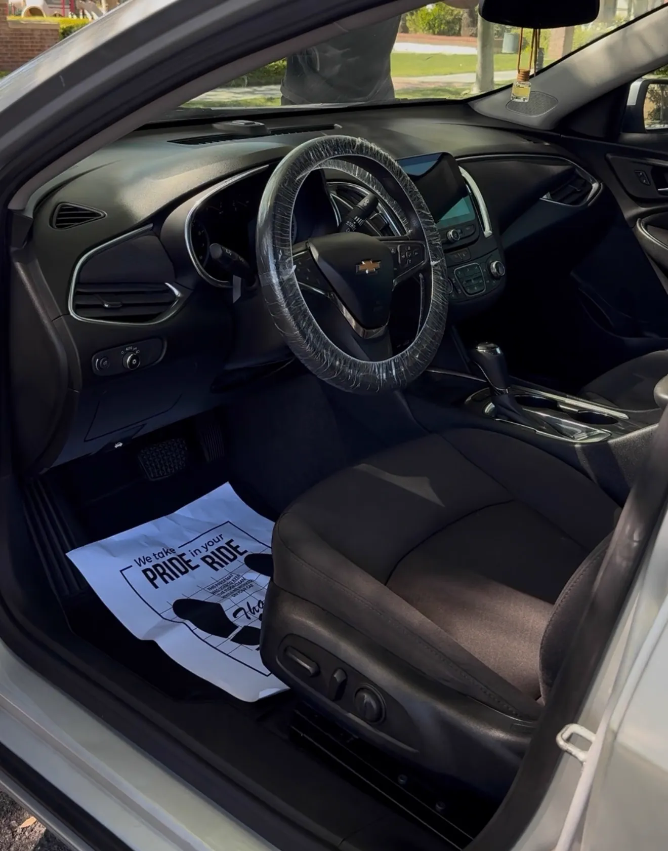 Chevrolet Malibu interior detail